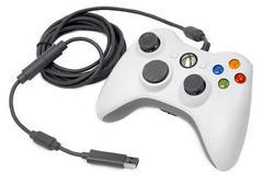 White Xbox 360 Wired Controller product image